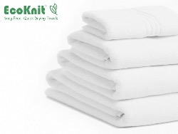 EcoKnit Bath Towel WHITE
