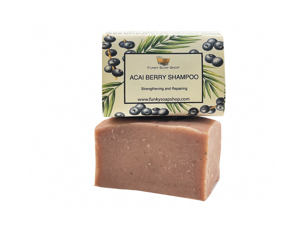 Amazing Acai Berry Shampoo Bar - Funky Soap Shop